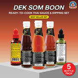 DEK SOM BOON Thai Cooking Sauce Bundle - Best Seller, Ultimate & Ready-to-Cook Sets
