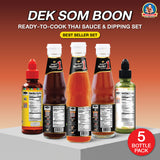 DEK SOM BOON Thai Cooking Sauce Bundle - Best Seller, Ultimate & Ready-to-Cook Sets