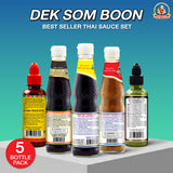 DEK SOM BOON Thai Cooking Sauce Bundle - Best Seller, Ultimate & Ready-to-Cook Sets