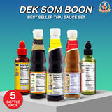 DEK SOM BOON Thai Cooking Sauce Bundle - Best Seller, Ultimate & Ready-to-Cook Sets