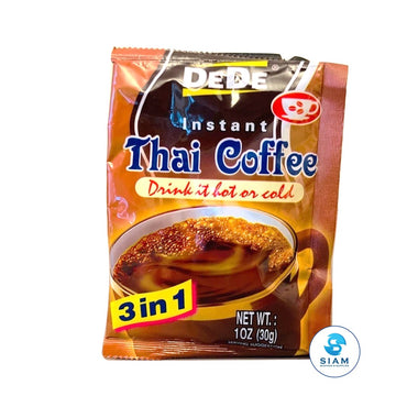 Instant Thai Coffee - DeDe (12 packets-Net Wt 12 oz)  shippable DeDe