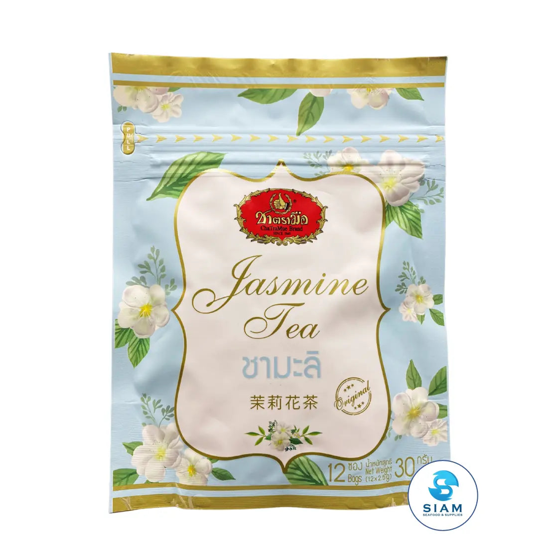 Jasmine Tea - ChaTraMue Brand (12 bags-Vol Wt 6.0 oz) ???????? ?????? ??shippable Chatramue