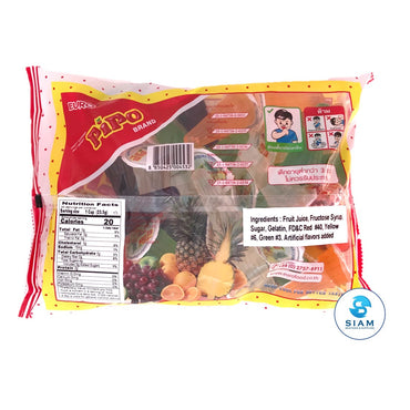 Jelly Cup Mixed Fruit Flavor - PiPo (30 cups, 26.8 oz) ปีโป้ เยลลี่รวมรสผลไม้ shippable PiPo