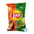Potato Chips 2-in-1 Grilled Prawn + Seafood Sauce Flavor - Lay's (2.64 oz-Net Wt 2.9 oz) มันฝรั่งเลย์ แผ่นหยัก รสกุ้งเผาและน้ำจิ้มซีฟู๊ด shippable Lay's