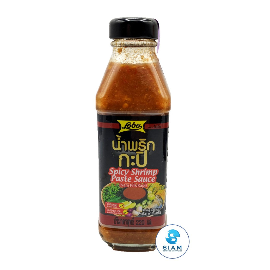 Spicy Shrimp Paste Sauce - Lobo (7.44 oz-Net Wt 17.5 oz) ??????????? ??????? ??shippable Lobo
