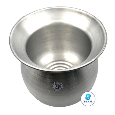 Sticky Rice Steamer Aluminum Pot (24 cm) - Tae Heng Long (12.3 oz) หม้อนึ่งข้าวเหนียว ตราชาวนา shippable Tae Heng Long