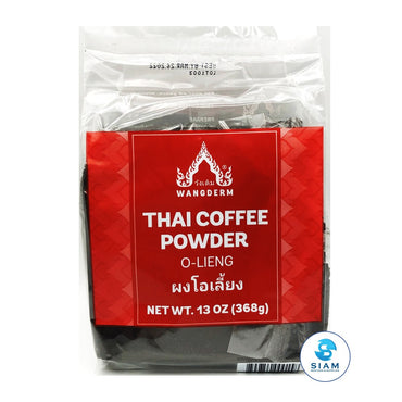 Thai Coffee Powder (O-Lieng) - Wang Derm (13 oz-Net Wt 13.5 oz) ผงกาแฟไทย (โอเลี้ยง) วังเดิม shippable Wang Derm