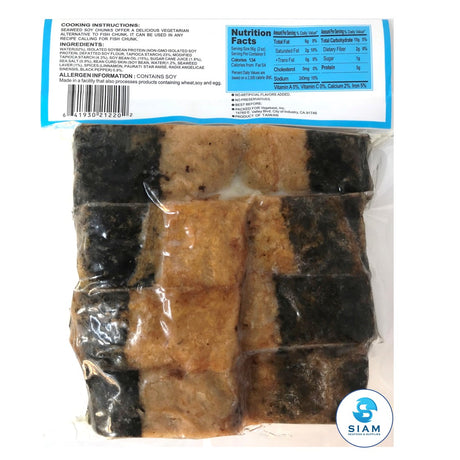 Vegetarian Seaweed Soy Chunks (Imitation Fish) - VegeBest VegeBest
