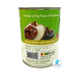 Whole Water Chestnuts in Water - Asian Best (Drained Wt 12 oz-Net Wt 23.4 oz)  shippable Asian Best